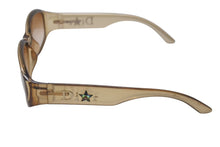Load image into Gallery viewer, 極美品 Christian Dior クリスチャンディオール SHINY DIOR 3 クリアサングラス LV6 サイズ57□16 130 ラインストーン 中古 4c075154