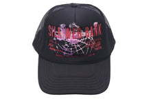 画像をギャラリービューアに読み込む, 新品未使用 Sp5der スパイダー SilkWebBankTrucker シルク ウェブ トラッカー キャップ 帽子 FW24 8E96854A コットン 中古 4c075158
