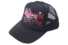 画像をギャラリービューアに読み込む, 新品未使用 Sp5der スパイダー SilkWebBankTrucker シルク ウェブ トラッカー キャップ 帽子 FW24 8E96854A コットン 中古 4c075158