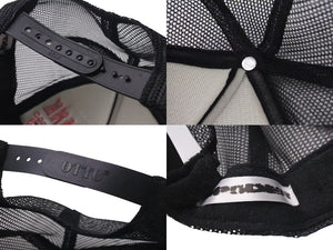 新品未使用 Sp5der スパイダー SilkWebBankTrucker シルク ウェブ トラッカー キャップ 帽子 FW24 8E96854A コットン 中古 4c075158