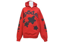 Load image into Gallery viewer, 新品未使用 SP5DER スパイダー Beluga Hoodie ベルーガ フーディー パーカー 3D2987F4 サイズS プリント レッド 中古 4c075162