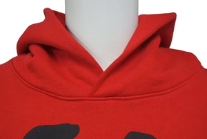 新品未使用 SP5DER スパイダー Beluga Hoodie ベルーガ フーディー パーカー 3D2987F4 サイズS プリント レッド 中古 4c075162