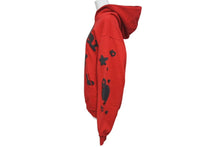 Load image into Gallery viewer, 新品未使用 SP5DER スパイダー Beluga Hoodie ベルーガ フーディー パーカー 3D2987F4 サイズS プリント レッド 中古 4c075162