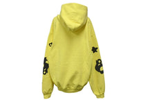 Load image into Gallery viewer, 新品未使用 SP5DER スパイダー Beluga Hoodie ベルーガ フーディー パーカー サイズXL プリント イエロー 中古 4c075163