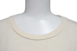 未使用 GALLERY DEPT ギャラリーデプト CLASSIC Logo クラシックロゴ 半袖Tシャツ USA製 コットン アイボリー サイズM 中古 4c075173 