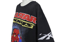 Load image into Gallery viewer, 新品未使用 HELLSTAR ヘルスター ビガー ザン サタン プリント 半袖Ｔシャツ ブラック トップス サイズXL 中古 4c075179