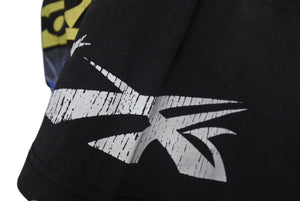 未使用 HELLSTAR ヘルスター ビガーザン サタン プリント半袖Ｔシャツ ブラック トップス サイズL 中古 4c075180 