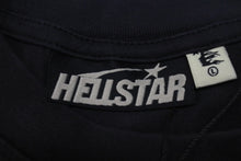 Load image into Gallery viewer, 新品未使用 HELLSTAR ヘルスター ビガー ザン サタン プリント 半袖Ｔシャツ ブラック トップス サイズL 中古 4c075180