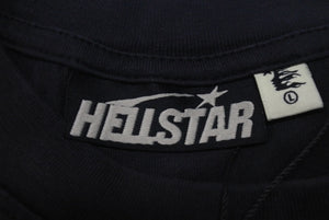 未使用 HELLSTAR ヘルスター ビガーザン サタン プリント半袖Ｔシャツ ブラック トップス サイズL 中古 4c075180 