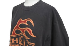 画像をギャラリービューアに読み込む, 未使用 HELLSTAR ヘルスター パストゥパラダイス プリント半袖Ｔシャツ ブラック コットン トップス サイズS 中古 4c075182 