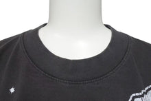Load image into Gallery viewer, 新品未使用 HELLSTAR ヘルスター スケルトン プリント 半袖Ｔシャツ ブラック コットン 骸骨 トップス サイズＬ 中古 4c075183