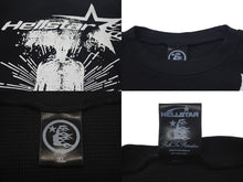 Load image into Gallery viewer, 新品未使用 HELLSTAR ヘルスター ヴィクトリー サーマル プリント 長袖Ｔシャツ ブラック トップス サイズXL 中古 4c075184