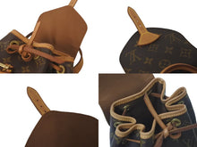 Load image into Gallery viewer, LOUIS VUITTON ルイヴィトン ミニモンスリ リュック バックパック M51137 モノグラム ブラウン 良品 中古 4c075204