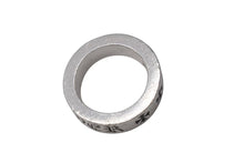 Load image into Gallery viewer, CHROME HEARTS クロムハーツ 6mm スペーサーリング Forever 指輪 サイズ10.5号 重量10.2g シルバー 925刻印 美品 中古 4c075207