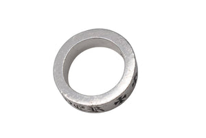 CHROME HEARTS クロムハーツ 6mm スペーサーリング Forever 指輪 サイズ10.5号 重量10.2g シルバー 925刻印 美品 中古 4c075207
