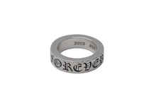 Load image into Gallery viewer, CHROME HEARTS クロムハーツ 6mm スペーサーリング Forever 指輪 サイズ10.5号 重量10.2g シルバー 925刻印 美品 中古 4c075207