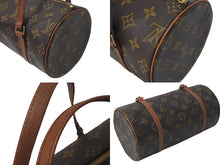 Load image into Gallery viewer, 極美品 LOUIS VUITTON ルイヴィトン パピヨン26 ハンドバッグ M51366 モノグラム ブラウン ゴールド金具 中古 4c075211