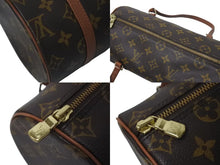 Load image into Gallery viewer, 極美品 LOUIS VUITTON ルイヴィトン パピヨン26 ハンドバッグ M51366 モノグラム ブラウン ゴールド金具 中古 4c075211