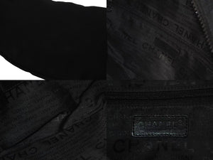 CHANEL シャネル ウエストバッグ・ボディバッグ スポーツライン ココマーク ナイロン 8番台 ブラック 美品 中古 4c075222
