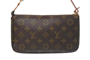 極美品 LOUIS VUITTON ルイヴィトン モノグラム チェリー ポシェットアクセソワール アクセサリーポーチ 村上隆 M95008 中古 4c075223