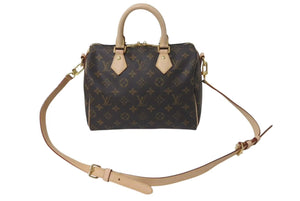極美品 LOUIS VUITTON ルイヴィトン Speedy Bandouliere 25 モノグラム スピーディ バンドリエール 25 ハンドバッグ M46977 IC 中古 4c075234