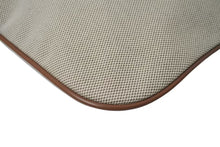 Load image into Gallery viewer, 新品未使用 MIUMIU ミュウミュウ ロゴ トートバッグ ショルダーバッグ IVY 5BG231 キャンバス レザー ホワイト ブラウン 中古 4c075237