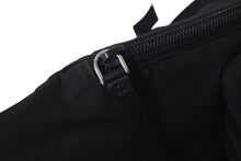 Load image into Gallery viewer, PRADA プラダ ウエストバッグ ボディバッグ トライアングルロゴ 2VL005 ナイロン ブラック シルバー金具 美品 中古 4c075240