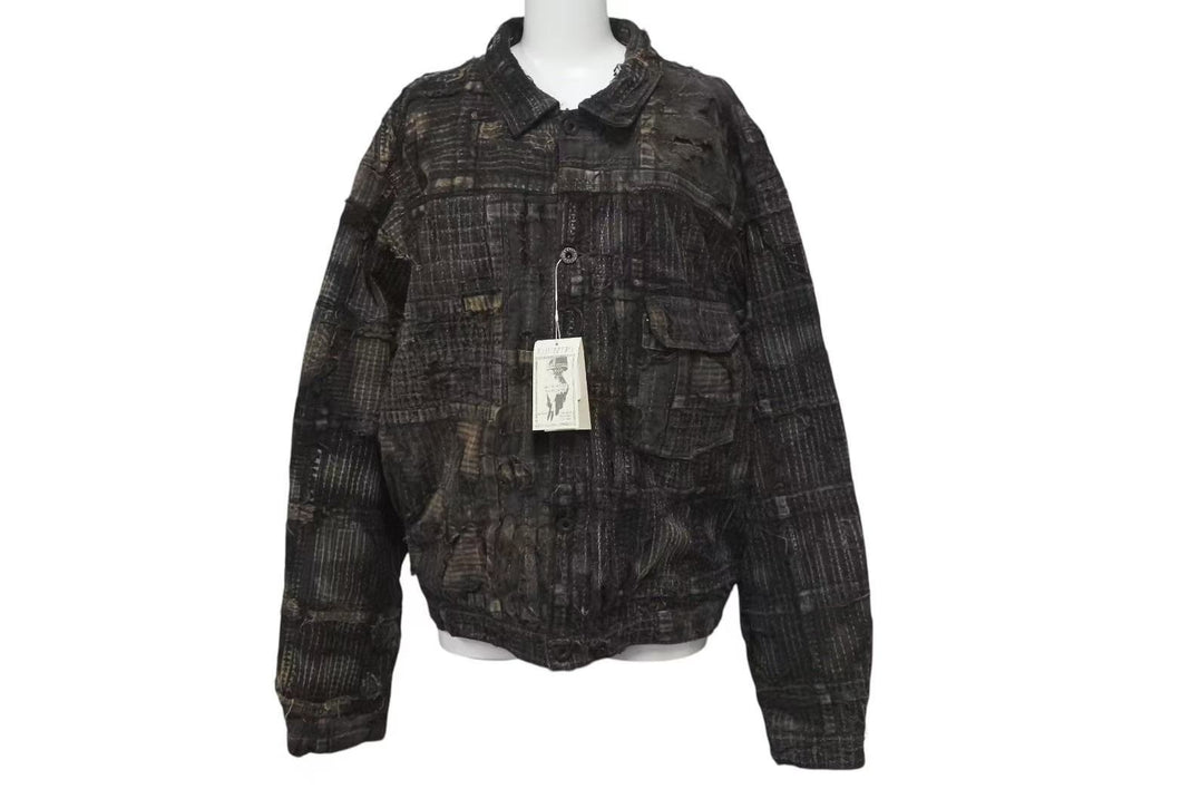 未使用 KAPITAL BORO SPRING 1ST JKT キャピタル 襤褸 ボロ刺し子 スプリング ファーストジャケット サイズ4 中古 4c075254 