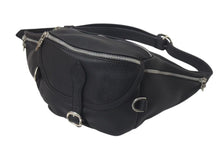 Load image into Gallery viewer, 極美品 CHROME HEARTS クロムハーツ #1 SNAT PACK スナットパック ウエストバッグ ガンスリンガーベルト レザー 中古 4c075258