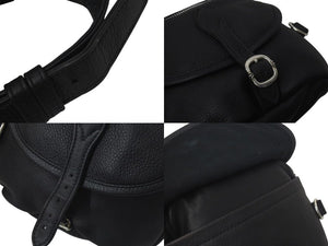 極美品 CHROME HEARTS クロムハーツ #1 SNAT PACK スナットパック ウエストバッグ ガンスリンガーベルト レザー 中古 4c075258