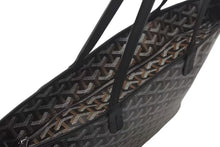 Load image into Gallery viewer, 新品未使用 Goyard ゴヤール アルトワPM トートバッグ ゴヤールディンキャンバス シュヴロッシュカーフスキン ブラック 中古 4c075263