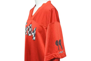 極美品 CHROME HEARTS クロムハーツ MATTYBOY マッティボーイ 99 FORM MESH JERSEY メッシュジャージ サイズM 中古 4c075264 