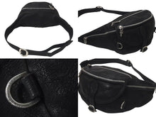 Load image into Gallery viewer, CHROME HEARTS クロムハーツ #1 SNAT PACK スナットパック ウエストバッグ ガンスリンガーベルト デストロイレザー 美品 中古 4c075265