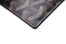 Load image into Gallery viewer, 極美品 GOYARD ゴヤール サンシュルピス カードケース 名刺入れ STSULPPMLTY01CL01X PVC レザー ブラック 中古 4c075266