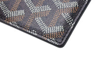 Load image into Gallery viewer, 極美品 GOYARD ゴヤール サンシュルピス カードケース 名刺入れ STSULPPMLTY01CL01X PVC レザー ブラック 中古 4c075266