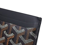 Load image into Gallery viewer, 極美品 GOYARD ゴヤール サンシュルピス カードケース 名刺入れ STSULPPMLTY01CL01X PVC レザー ブラック 中古 4c075266