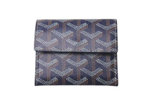 Load image into Gallery viewer, Brand new, unused GOYARD Goyard Marigny wallet with coin purse, card case, PVC leather, navy, pre-owned, item number 4c075267 