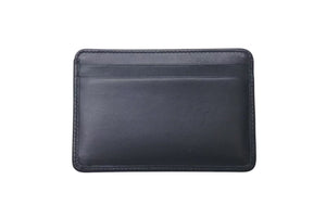 CHANEL シャネル カードケース カンボンライン ココマーク レザー ブラック ホワイト 9番台 美品 中古 4c075268