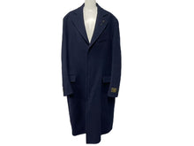 Load image into Gallery viewer, LOUIS VUITTON ルイヴィトン チェスターコート ステープルズエディション ダブルフェイス RM202Q UZB HJC55E ネイビー ウール サイズ50 美品 中古 4c075273