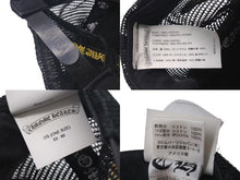 Load image into Gallery viewer, CHROME HEARTS クロムハーツ CH キャップ コーデュロイ トラッカーメッシュキャップ ブラック イエロー シルバー金具 中古 4c075276