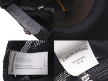 Load image into Gallery viewer, CHROME HEARTS クロムハーツ セメタリークロスプリント トラッカーメッシュキャップ ポリエステル ブラック シルバー金具 美品 中古 4c075277