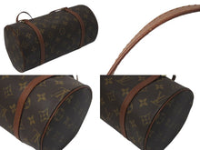 Load image into Gallery viewer, 極美品 LOUIS VUITTON ルイヴィトン パピヨンPM 26 筒形 ハンドバック ブラウン モノグラム M51366 中古 4c075288