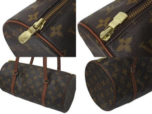 Load image into Gallery viewer, 極美品 LOUIS VUITTON ルイヴィトン パピヨンGM 横幅30cm ハンドバッグ M51385 モノグラム 筒型 旧型 ゴールド金具 中古 4c075289