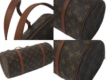 Load image into Gallery viewer, 極美品 LOUIS VUITTON ルイヴィトン パピヨンGM 横幅30cm ハンドバッグ M51385 モノグラム 筒型 旧型 ゴールド金具 中古 4c075289