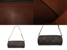 Load image into Gallery viewer, 極美品 LOUIS VUITTON ルイヴィトン パピヨンGM 横幅30cm ハンドバッグ M51385 モノグラム 筒型 旧型 ゴールド金具 中古 4c075289