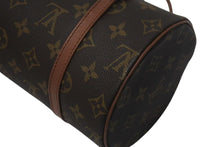 Load image into Gallery viewer, 極美品 LOUIS VUITTON ルイヴィトン パピヨンPM 26 筒形 ハンドバック ブラウン モノグラム M51366 中古 4c075290