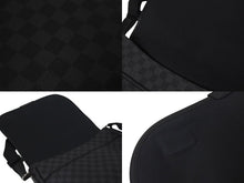 Load image into Gallery viewer, LOUIS VUITTON ルイヴィトン ダニエルMM ショルダーバッグ N58029 ダミエグラフィット ブラック シルバー金具 美品 中古 4c075298
