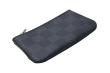 Load image into Gallery viewer, 極美品 LOUIS VUITTON ルイヴィトン ポシェット クレ コインケース N60155 ダミエ グラフィット ブラック 中古 4c075300