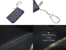 Load image into Gallery viewer, 極美品 LOUIS VUITTON ルイヴィトン ポシェット クレ コインケース N60155 ダミエ グラフィット ブラック 中古 4c075300