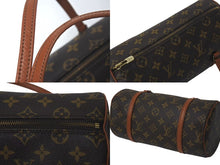 Load image into Gallery viewer, LOUIS VUITTON ルイヴィトン パピヨン26 ハンドバッグ M51366 モノグラム ブラウン ゴールド金具 美品 中古 4c075308
